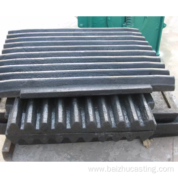 Manganese Steel Casting Jaw Plates Of Crusher